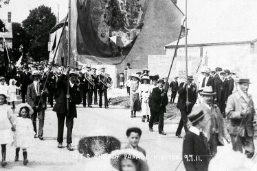 Kineton.  Oddfellows church parade