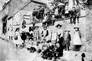 Kineton.  Group of women and children