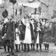 Kineton.  Children's parade, possibly May Day