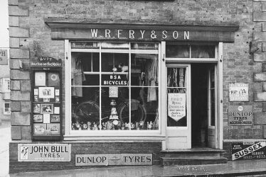 Shipston on Stour.  W.R. Fry's shop