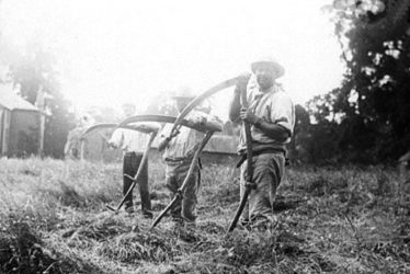 Brailes, Lower.  Farm workers