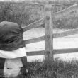 Charlecote.  Tumbledown stile
