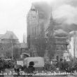 Stratford upon Avon.  Memorial Theatre fire
