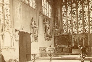 Stratford upon Avon.  Holy Trinity Church chancel