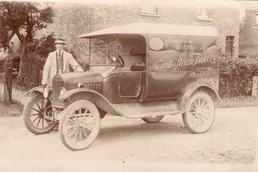 Stockton.  Newitt's steam bakery van