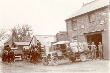 Stockton.  Kendall's coal and animal feed merchants yard