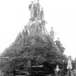 Stockton.  Coronation bonfire