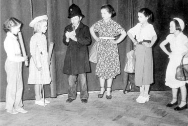 Stockton.  Children in stage production