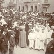 Southam.  Market Hill parade