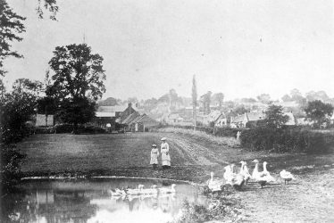 Napton on the Hill.  Village view