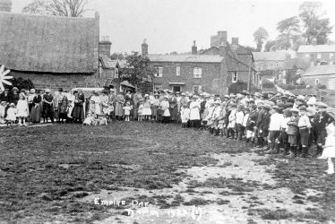 Napton on the Hill.  Empire Day celebrations
