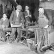 Napton on the Hill.  Workers in the tile kilns