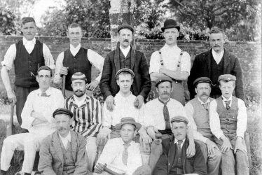 Long Itchington.  Cricket Club members