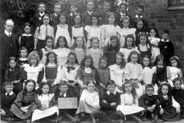 Harbury.  Wight School pupils