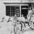 Harbury.  Co-operative shop and delivery wagon
