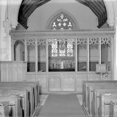 Bishops Itchington.  Memorial screen in St Michael's Church
