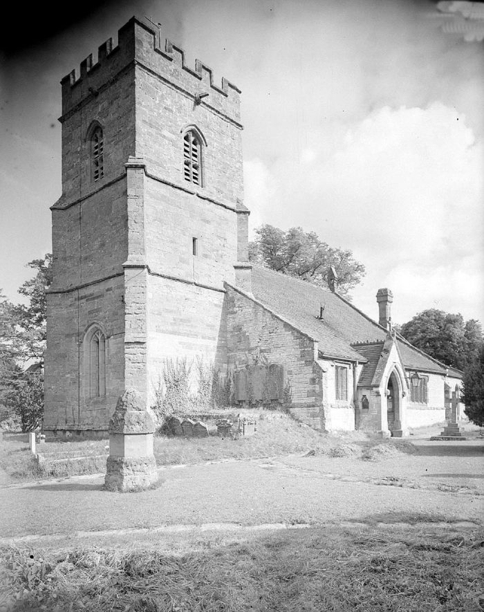 St Peter & Paul church, Butlers Marston.  September 24th 1948 |  IMAGE LOCATION: (Warwickshire County Record Office)