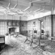 Barford.  Dining room at Barford Hill House