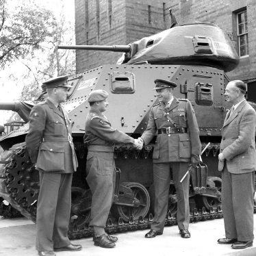 Budbrooke.  Lord Montgomery's tank