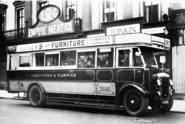 Leamington Spa.  Motor Bus