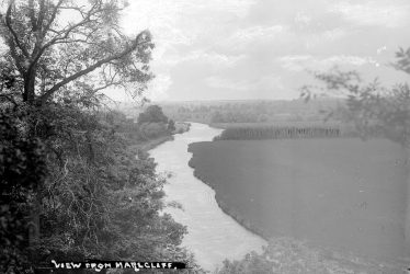 Marlcliff.  View of River Avon