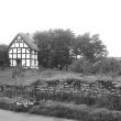Barton.  Thatched and timbered cottage