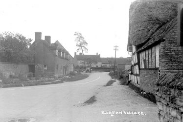 Barton.  Village street