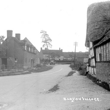 Barton.  Village street