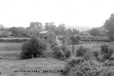 Fenny Compton.  View of the hills