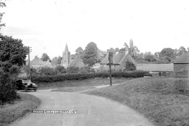Fenny Compton.  View of the village