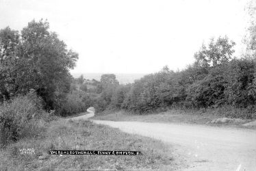 Fenny Compton.  Road to the hills