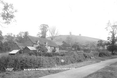 Burton Dassett.  Windmill and beacon