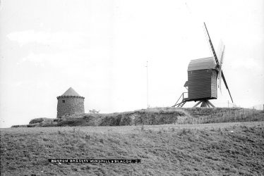 Burton Dassett.  Windmill and beacon