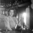 Haselor.  Crown Inn, barmaid
