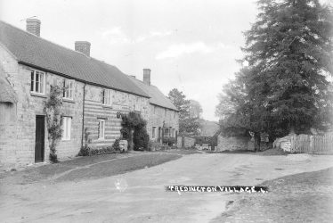 Tredington.  Village scene