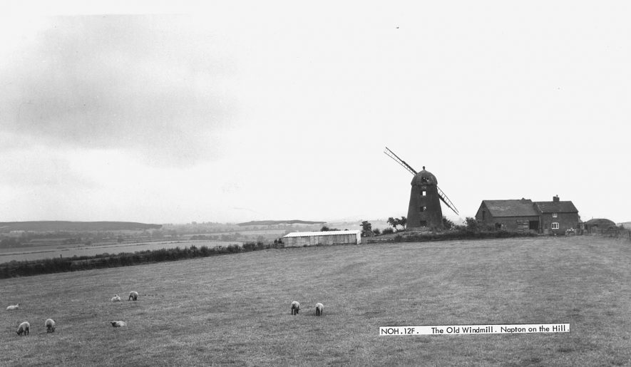 Napton Windmill.  1960s |  IMAGE LOCATION: (Warwickshire County Record Office)