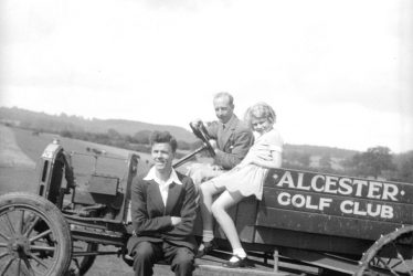 Alcester.  Golf course grass-cutting