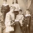 Harbury.  Eleanor Archer with her stepfamily