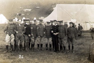 Warwick Yeomanry.  Bulford Camp