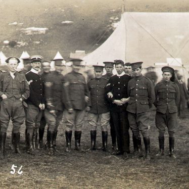 Warwick Yeomanry.  Bulford Camp
