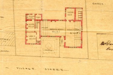 Brailes, Lower.  Plan of school