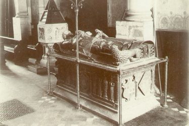 Alcester.  Tomb of Sir Fulke Greville and his wife
