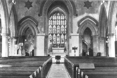 Atherstone.  St Mary's Church interior