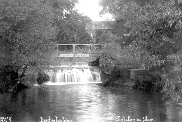 Barcheston.  Weir