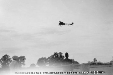 Barford.  Mr. Hamel flying at Barford fete