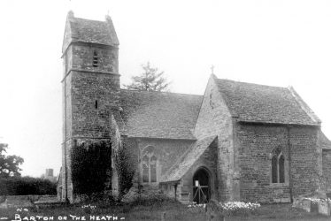 Barton on the Heath.  St Laurence's church