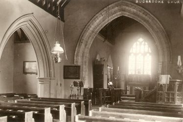 Budbrooke.  St Michael's Church interior