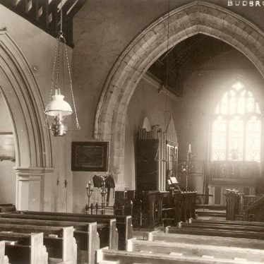 Budbrooke.  St Michael's Church interior