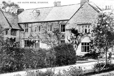 Ettington.  Old Manor House