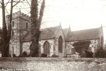 Harbury.  All Saints church